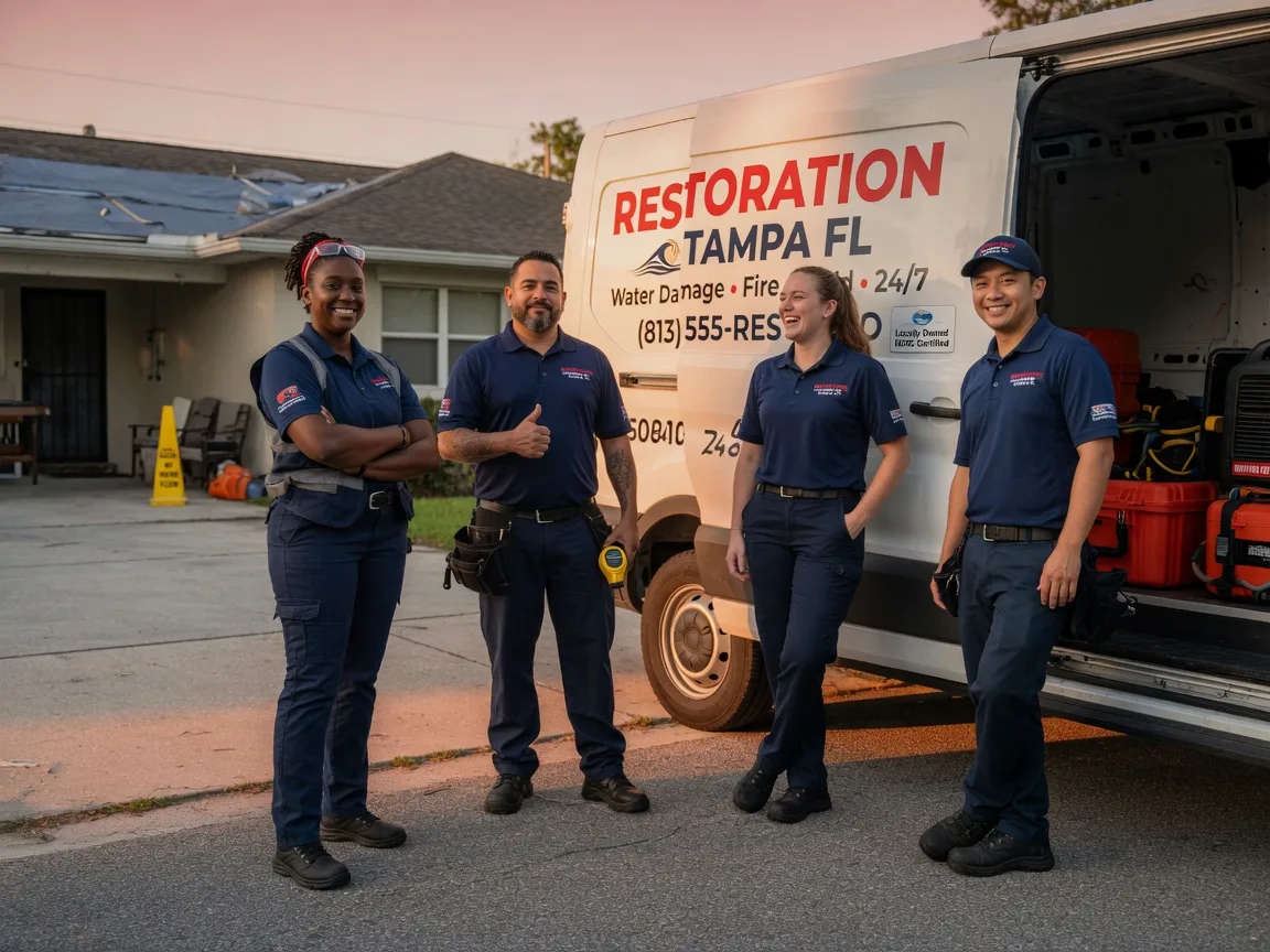 Water Damage Restoration company in Long Beach, MS